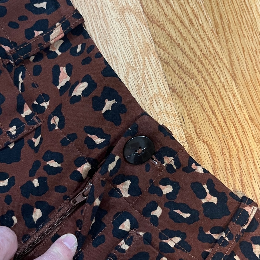 Anthropologie Colette Crop Wide Leg Ponte Pants Size 23 NWT - Picture 10 of 14